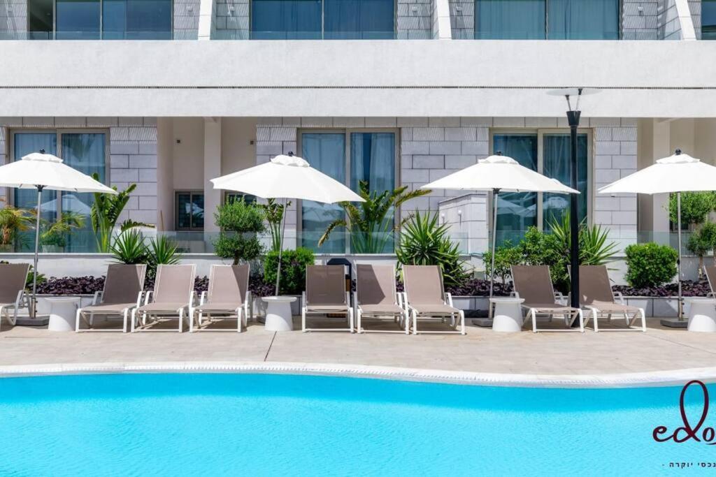 דירת סטודיו מעוצבת 50 מטר מהים - By Edom Appartement Eilat Buitenkant foto